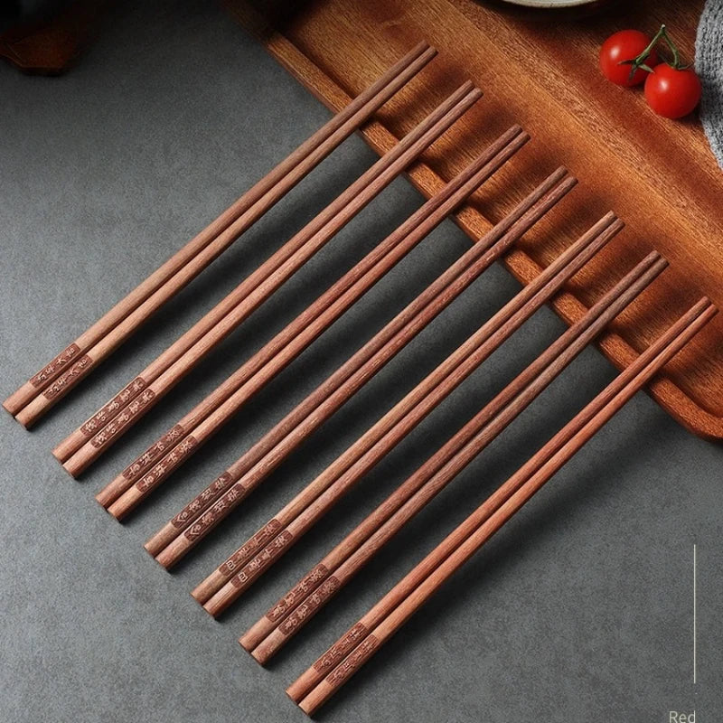 Mei Lin Natural Wooden Chopsticks Set